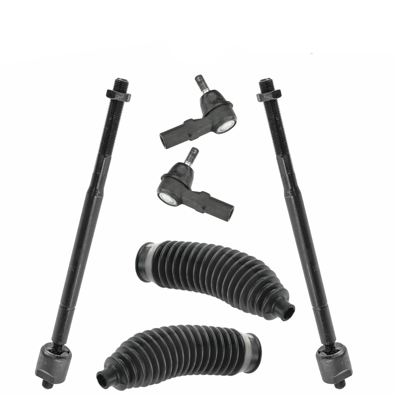 Inner & Outer Tie Rods Boots Bellows Kit Set For Lexus Toyota