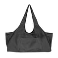 thumbnail image 2 of Gran Portátil Multicolor con Bolsillos Laterales, Cremalleras, Lona, ​​esterilla de Yoga, Bolsa para Hombres, Gimnasia , Viajes Al Aire Libre negro Baoblaze bolsas de esterilla de yoga, 2 of 8