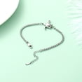 thumbnail image 5 of Cusotmize 20-24cm Adjustable Sea Turtle Urn Locket Funeral Urn Bracelet for Pet Human Ashes Holder Stainless Steel Chain Link Women's Bracelet Cremation Jewellery Urn Bracelet for Ashes, 5 of 6