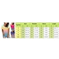 thumbnail image 2 of B91xZ Womens Été Base Tops Imprimer Mi-Longue Manches Courtes Col Rond T-Shirt Tops, Rose, 2 of 3