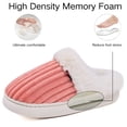 thumbnail image 3 of CHICVOMEY Women's House Slippers with Memory Foam Indoor & Outdoor Fuzzy Slip-On Shoes Winter Slippers for Women, 3 of 7