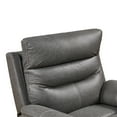 thumbnail image 3 of Motor Rocking and 360 Degree Swivel Single Sofa Seat Recliner Chair Infinite Position for Nursing Old Person, Gray, 3 of 5