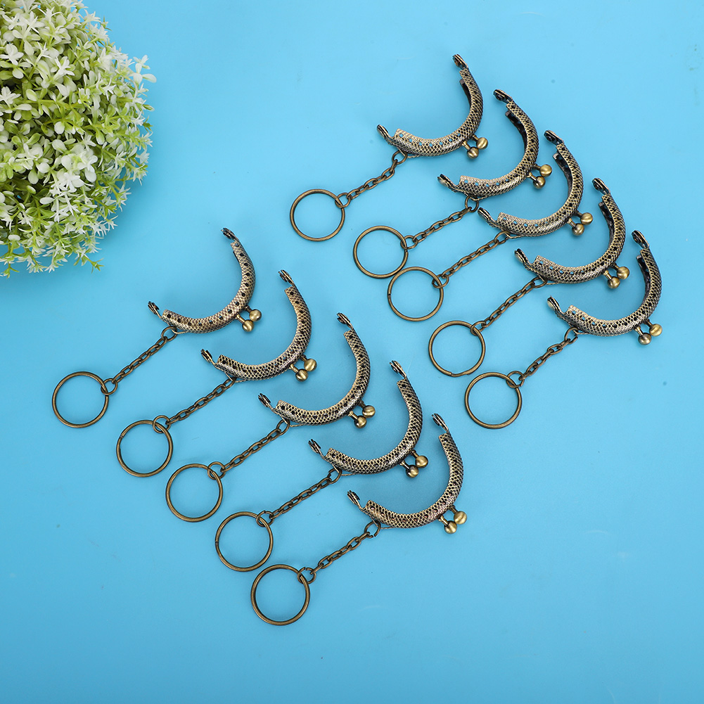 Chain 5cm Metal Purse 10Pcs Metal Purse Frame Kiss Clasp Lock Bronze Tone Retro DIY Semicircle Chain 5cm Metal Purse 10Pcs Metal Purse Frame Kiss Clasp Lock Bronze Tone Retro DIY Semicircle