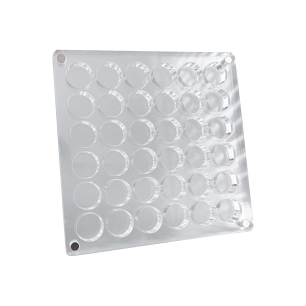 Caja Del Organizador de la Joyería Caja de Pantalla de la Concha Magnética de Acrílico Caja de Almacenamiento de la Concha de Acrílico Transparente Caja de Pantalla de la Joyería Transparente Multifun