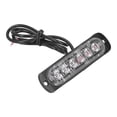 thumbnail image 4 of Luz Intermitente Lateral LED, Lámpara De Advertencia De Emergencia Resistente A La Corrosión, Luces Rojas Y Azules, Ajustable Alternativamente Para Motocicletas, Camionetas, ANGGREK Emergency Warning Light, 4 of 8