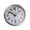 Arab Silver Style2, variant on Yammee 2.56Inch Mini Quartzs Clock Insert Round Quartzs Movement Miniature Clock Gift