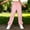 Pink1, variant on Diamonding Patterns Straight-Leg Pants for Women Casual Long Sweatpants with Elastic Waistband and Leg Cuff Drawstrings,White,XXL