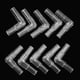 thumbnail image 3 of Bomba de Aire Yuyangstore 10x Conector de Válvula de Retención Acuarios, 3 of 7