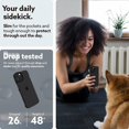 thumbnail image 4 of Skyfall Clear Case Compatible with iPhone 13 Case Clear (2021) - Royal Black, 4 of 7