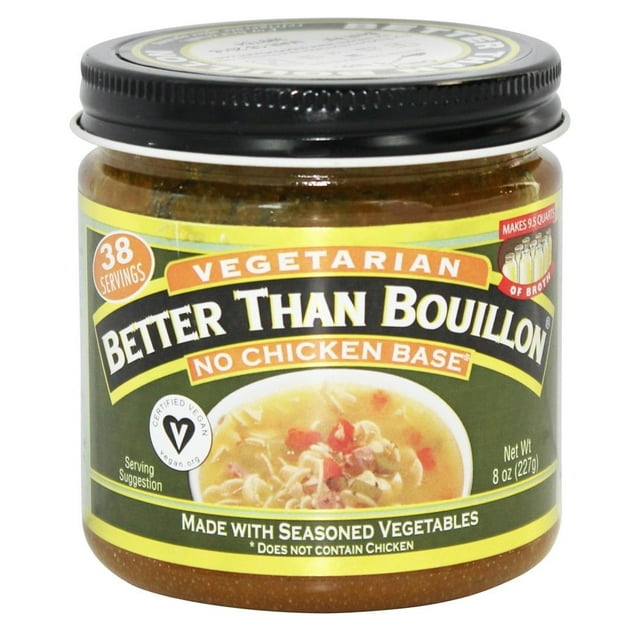 Better Than Bouillon - Vegetarian No Chicken Base - 8 oz.