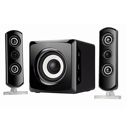 Sylvania Shtib1046 Bt 2 1 Bluetooth Home Computer Speaker System