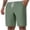 Army Green, variant on EOYWHK Athletic Shorts with Pockets Drawstring Outdoor Mens Shorts Athletic Soft Lightweight Breathable Elastic Waist Shorts for Men Army Green, Size L