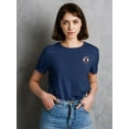 thumbnail image 2 of Ornamental Watching Eye Shaped T-Shirt Women -Image by Shutterstock, Female 3X-Large, 2 of 4