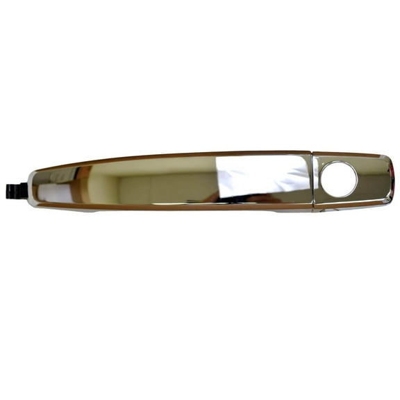PT Auto Warehouse GM-3563M-FL - Outer Exterior Outside Door Handle, Chrome - Driver Side Front Fits select: 2011-2015 CHEVROLET CRUZE, 2010-2015 CHEVROLET CAMARO
