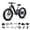 Gray, variant on PUCKIPUPPY 26" Fat Tire Electric Bikes for Adults 28mph Top Speed 960W Peak 80Miles Max Range Full Suspension Step Through Ebike 48V 20AH Battery 7 Speed E-Mountain Bike, Comply with UL2849 By SGS