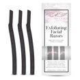 thumbnail image 1 of Maquinillas de afeitar faciales exfoliantes Seraphic Skincare (3 piezas) - Para cejas Pelusa de melocotón y exfoliación - Maquinilla de afeitar facial Dermaplane para mujeres - Paja de trigo y cuchill, 1 of 5