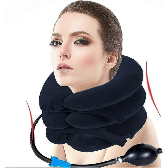 Inflatable Cervical Collar, Cervical Traction, Painful Cervicals, Cervical Traction Device, inflatable cervical collar, spinal alignment and p