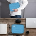 thumbnail image 2 of PENGXIANG Electronics Accessories Bag Waterproof Cable Organizer Bag for Electronic Accessories Small Travel Cable Organizer Bag for Hard Drives Cables USB Card upgrade, 2 of 8
