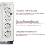 MegaChef 45 Quart Electric French Door Rotisserie Convection Counter Top Oven