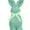 Light Blue, variant on Easter Flocked Bunnies Figurine Easter Decorations, Flocked Easter Bunny Decor, Spring Tables Decoration Centerpieces Indoor Easter Decorating Bunnies for Home Office Party Supplies