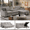Light Grey(89"L-Shaped), variant on Howcool Sectional Sleeper Sofa,L Shaped Chenille Convertible Sofa Bed 89" 3 Seater with Flip-Down Center Console & USB Charging Ports,Pull Out Couch for Living Room Apartment Office,Light Grey