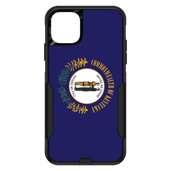 DistinctInk Custom SKIN / DECAL compatible with OtterBox Commuter for iPhone 11 (6.1" Screen) - Kentucky State Flag - US State Flag