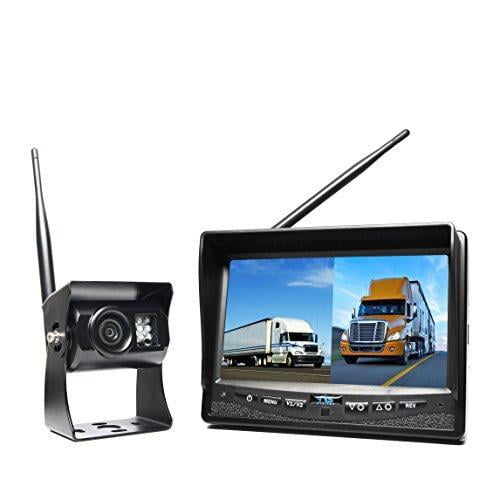 Wireless Backup Camera System | 7" Dual Screen Display (RVS-2CAM)
