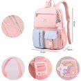 thumbnail image 4 of Mochila para estudiantes: mochila escolar, de viaje o de trabajo con compartimento grande Feliz Sencillez, 4 of 4