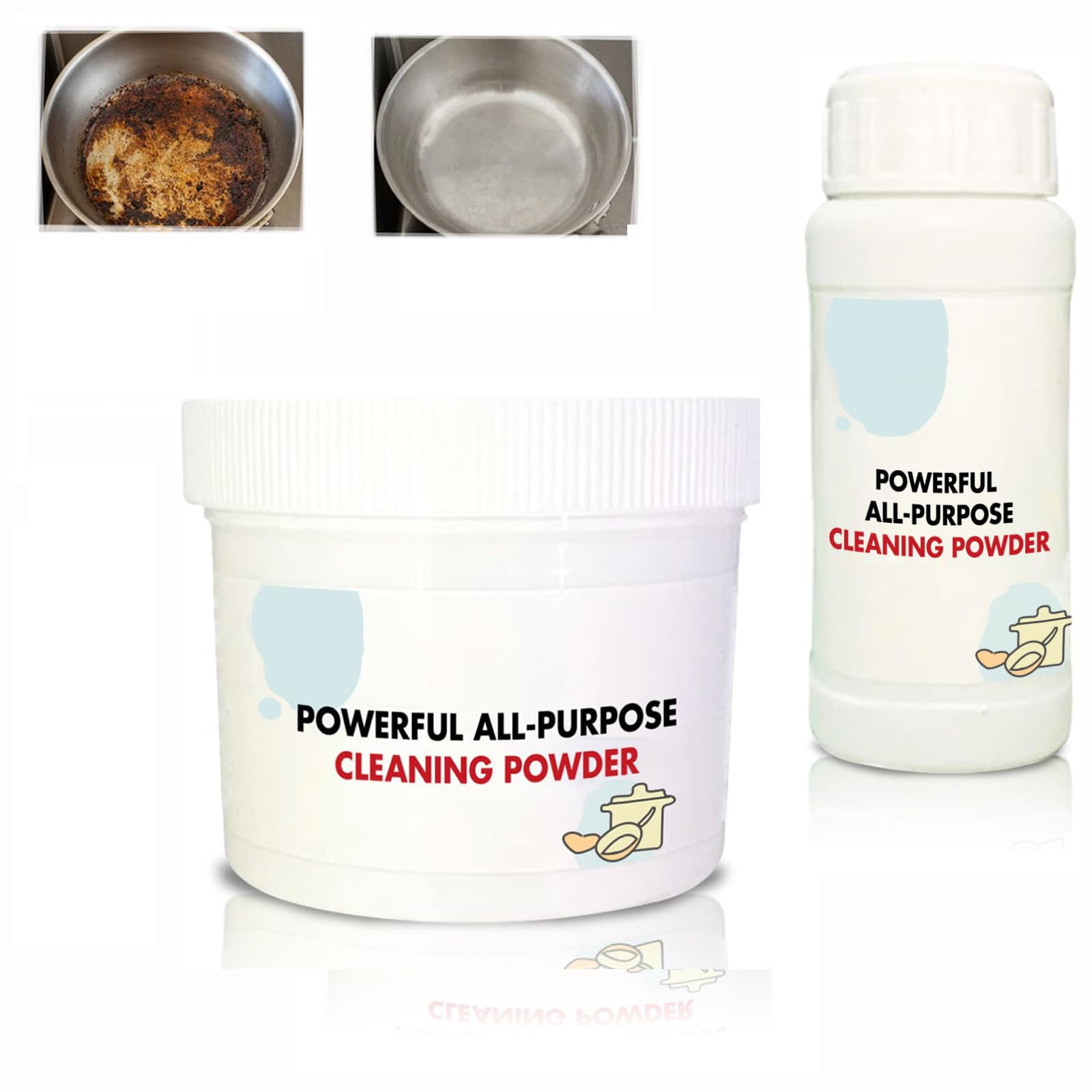 Powerful Kitchen AllPurpose Powder Cleaner, Kitchen Multifunction