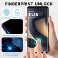 thumbnail image 4 of 3 Pack for Motorola Moto Edge 2024 Screen Protector,HD Tempered Glass,3D full Coverage,9H Hardness,Anti-Scratch,Bubble Free, 4 of 7