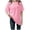 Pink, variant on HXWCHs Women Solid Organic Cotton T Shirt Women's Loose Fit Casual Short Sleeve Tee with Cartoon Graphic Design for Everyday Comfort L Black