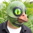 thumbnail image 2 of Latex Bigeye Bird Monster  Horror   Bird Head, 2 of 8