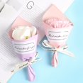 thumbnail image 3 of AMERTEER 1 Bouquet Mini Handmade Artificial Soap Flower Gift Party Props Home Ornament, 3 of 8
