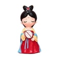 thumbnail image 2 of 2 muñecas chinas con trajes antiguos. Con Abanico y Con Pipa, 2 of 9