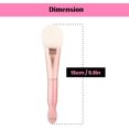 thumbnail image 5 of Multi-Purpose Silicone Mask Bush with Spoon-shaped Tail Handle, Soft Silicone Face Mask Brush for Mud, Clay Mask, DIY, Modeling Mask(rose gold), 5 of 5