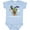 AE-Light Blue, variant on Halloween Trick-or-Treat Cute Group of Monsters Boys or Girls Baby Bodysuit
