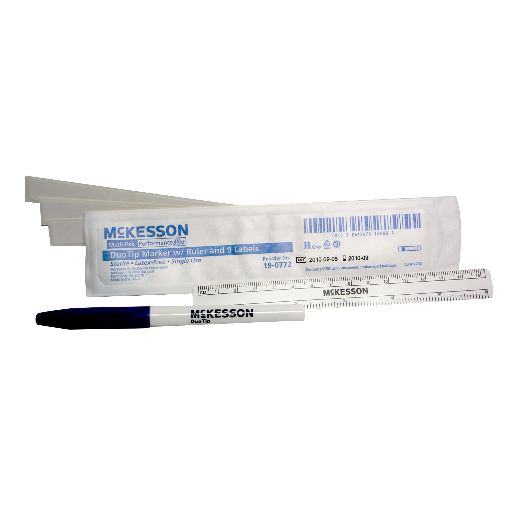 Surgical Skin Marker with Label MediPak Performance Plus Gentian