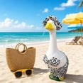 thumbnail image 3 of Ccwuwei Summer Porch Goose Clothes, Waterproof Polyester Fabric, Porch Goose Clothes, Porch Sculpture Clothes for 23-24 inch Geese, Cute Holiday Costume Attire, Versatile Yard Ornament for Summer, 3 of 7