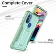thumbnail image 2 of ExoGuard For Moto G Play 2023 Case, Phone Case with Screen Protector and Kickstand (Green), 2 of 7
