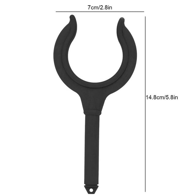 2 Pcs Verrou de Rame de Bateau Support de Canne à Pêche Support en Plastique Facile à Transporter Super Accessoires pour Kayak Canoë Bateau avec Design Léger et Robuste pour Aviron