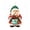 J, variant on Christmas Santa Claus Acrylic Hanging Ornament Cute Flat Pendant Decoration for Xmas Tree Wreath Holiday Party Home Decor