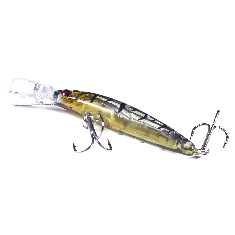 HENGJIA Fishing Deep Diving Fishing Lures Swimbait Sinking Minnow Lure Freshwater Trolling Lure 8Pcs/kit