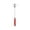 Red, variant on Wovilon Coffee Stirrers Electric Stirrer Drink Stirrer Stainless Steel Rotary Whisk 10 Inchsemi-Automatic Whisk Press Type Manual Rotary Whisk