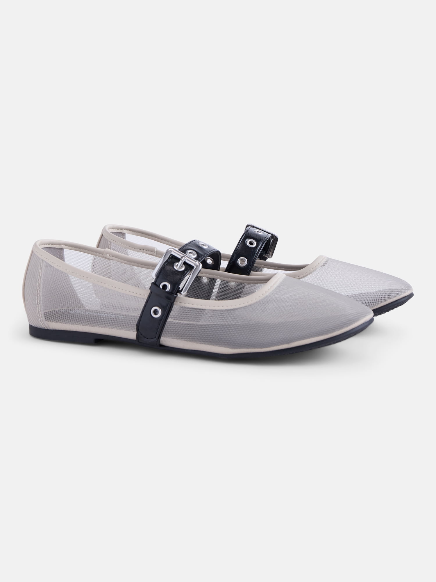No Boundaries Women’s Mesh Mary Jane Flats