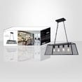 thumbnail image 3 of Xtricity - Pendant Light, 33.2 '' Width, From Nelson Collection, Black, 3 of 3