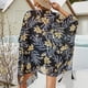 thumbnail image 5 of Cárdigan manga abullonada con estampado floral para mujer, blusa informal holgada para cubrir, blusas Baoblaze blusa superior, 5 of 8
