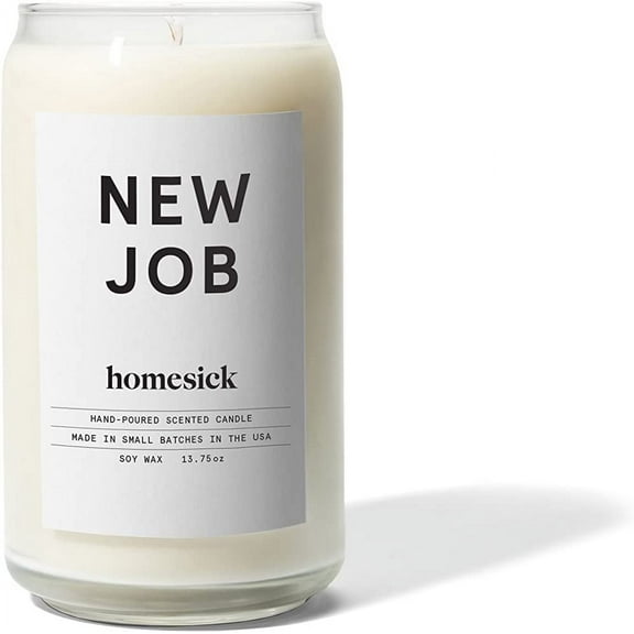 Homesick Hand-Poured Soy Wax Scented Candle - New Job 13.75oz