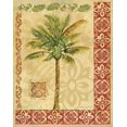 thumbnail image 2 of Gorham, Gregory 26x32 Black Ornate Wood Framed with Double Matting Museum Art Print Titled - Summer Palm II, 2 of 4
