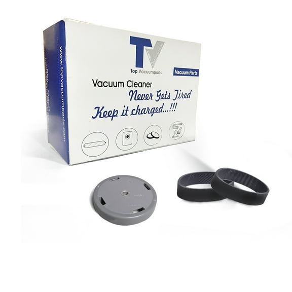 Replacement Part For TVP Vacuum Cleaner Rear Wheel Assembly With Free 2 Belts # 556206, 301289, 301289S