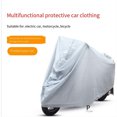 thumbnail image 4 of Funda protectora para motocicleta, cubierta impermeable para interior y exterior, protección contra la lluvia, el polvo y los rayos UV, 4 of 5
